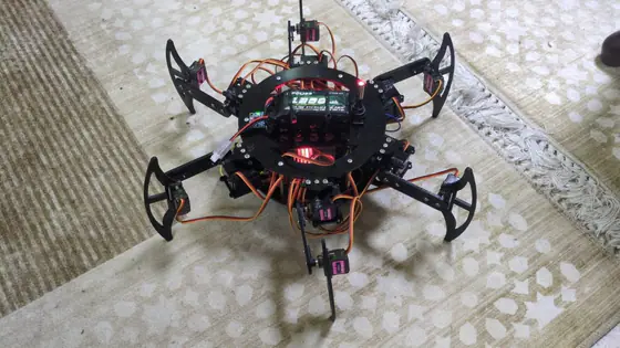 Advanced Hexapod Robot — Lab captures — Screen 02