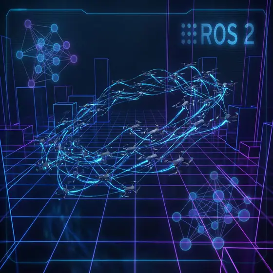 Autonomous Drone Swarm — Lab captures — Screen 01