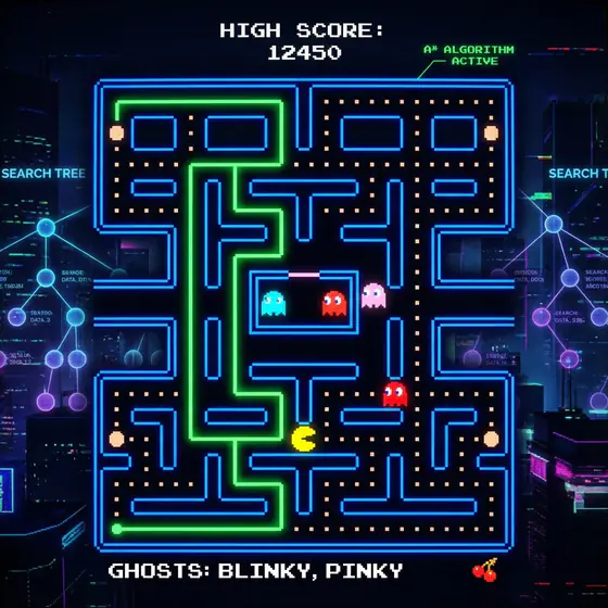 Pac-Man AI Agent — Lab captures — Screen 01