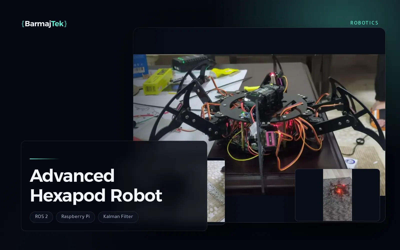 Images from Advanced Hexapod Robot