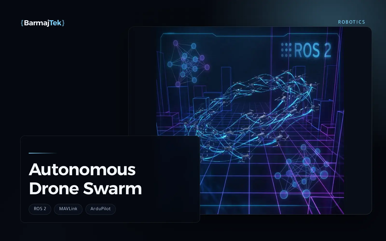 Images from Autonomous Drone Swarm